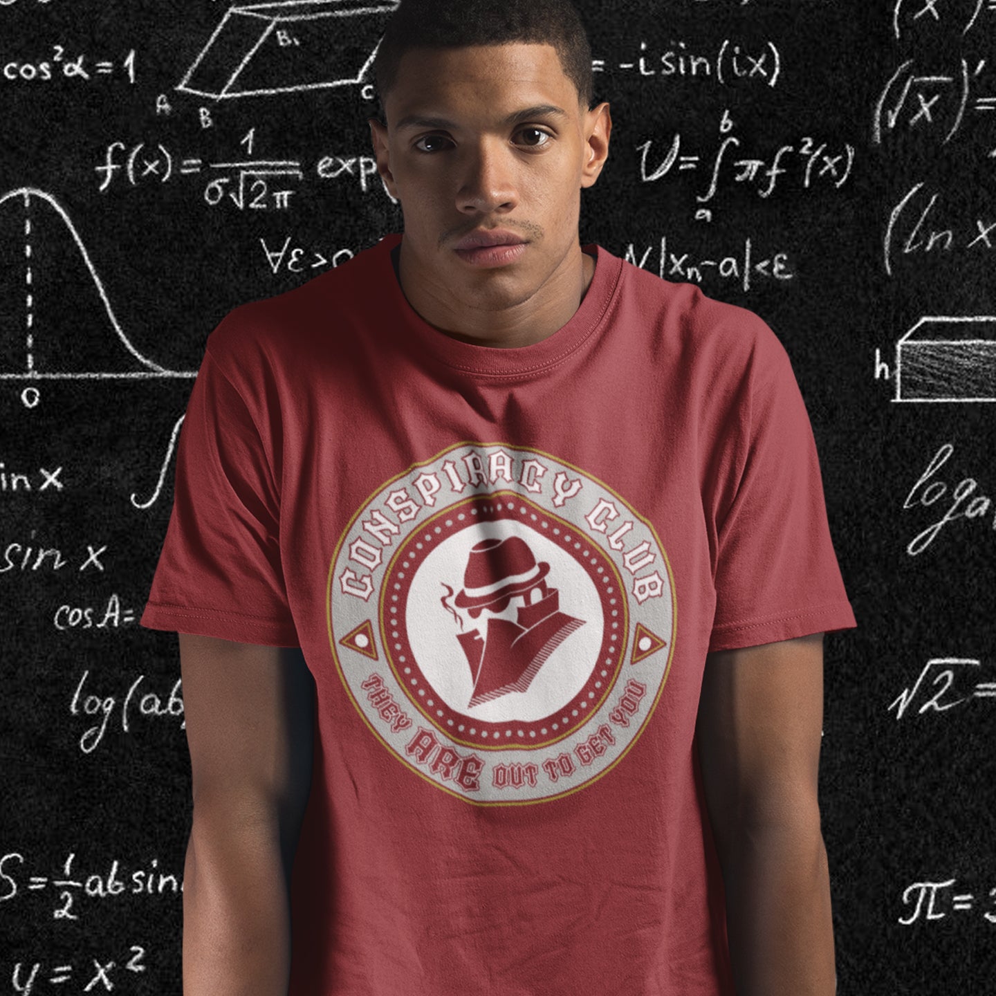 These days there's a conspiracy theory for every occasion, Join the club, expand your imagination. Made from 100% organic ring-spun cotton, this unisex t-shirt is a total must-have. It's high-quality, super comfy, and best of all—eco-friendly.