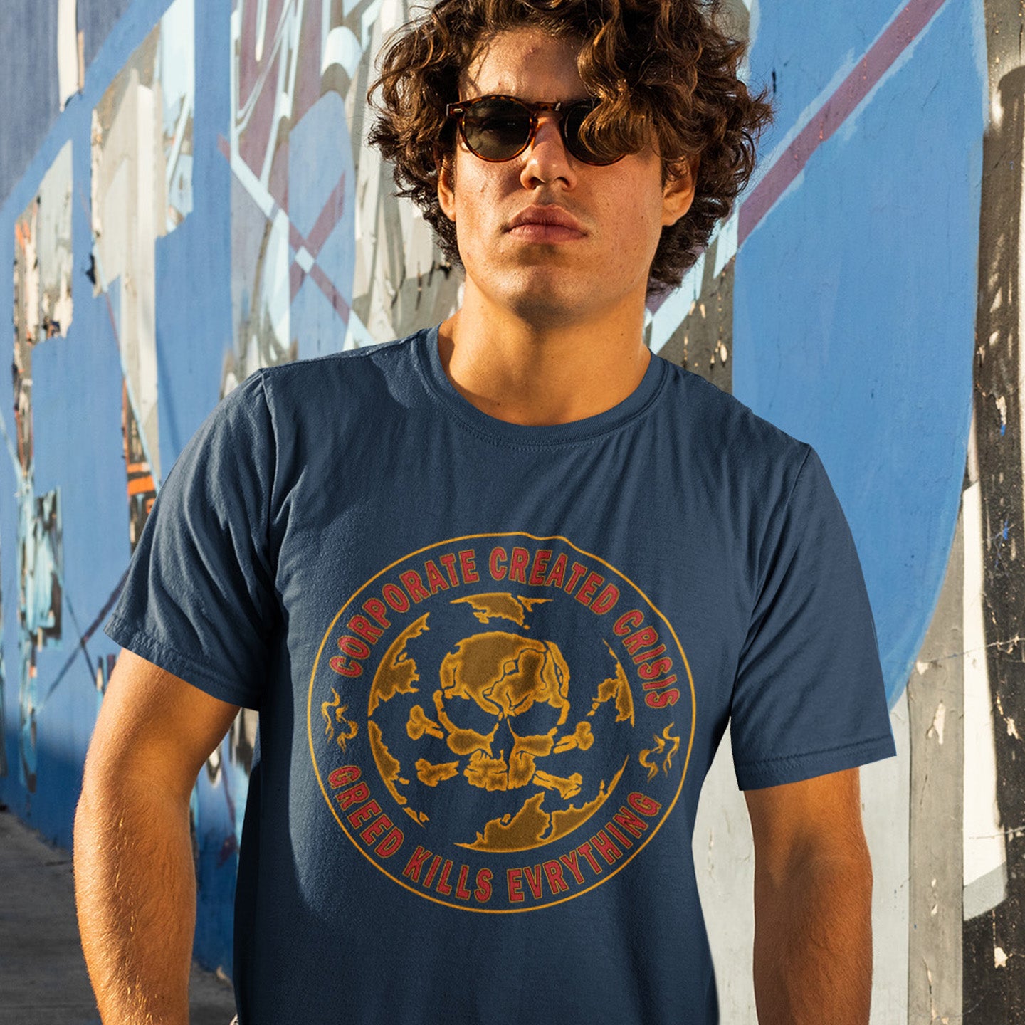 Show your support for the planet and make it clear you are no fool to where the climate problem blame should be placed. Made from 100% organic ring-spun cotton, this unisex t-shirt is a total must-have. It's high-quality, super comfy, and best of all—eco-friendly.