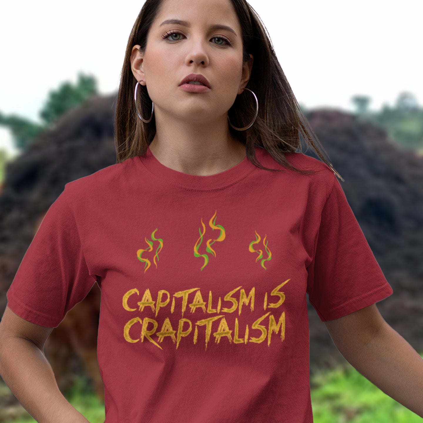 By the looks of it they left the 'R' out when they named it !!! Made from 100% organic ring-spun cotton, this unisex t-shirt is a total must-have. It's high-quality, super comfy, and best of all—eco-friendly.