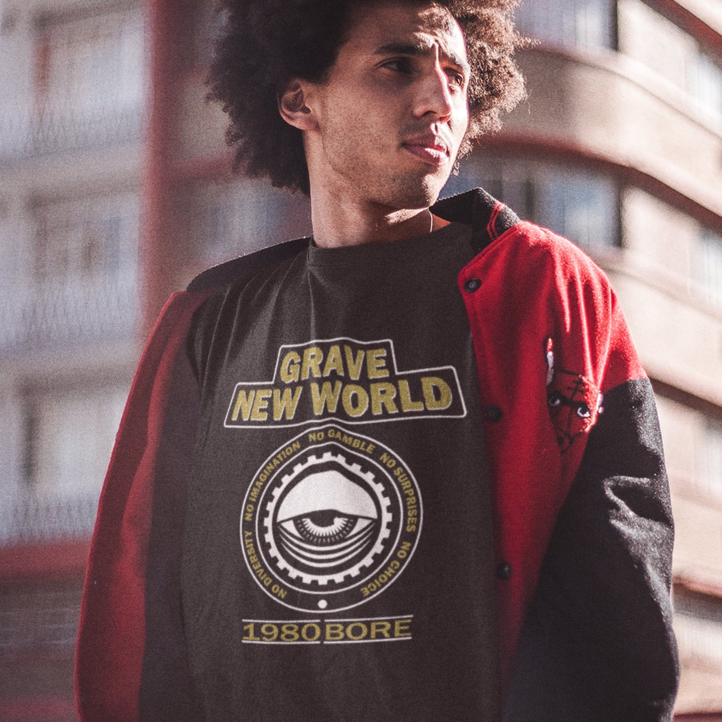 Neither George Orwell or Aldous Huxley mentioned how boring the new world would be under analytics and algorithms. Made from 100% organic ring-spun cotton, this unisex t-shirt is a total must-have. It's high-quality, super comfy, and best of all—eco-friendly.