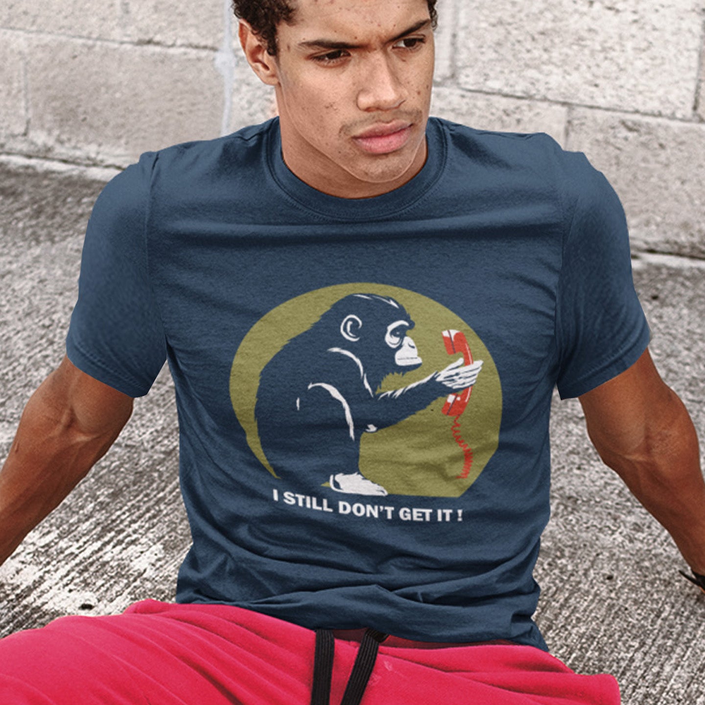 You have to admit it must look strange to any other intelligent life form. An outsiders view of a world glued to mobile phones. Made from 100% organic ring-spun cotton, this unisex t-shirt is a total must-have. It's high-quality, super comfy, and best of all—eco-friendly.