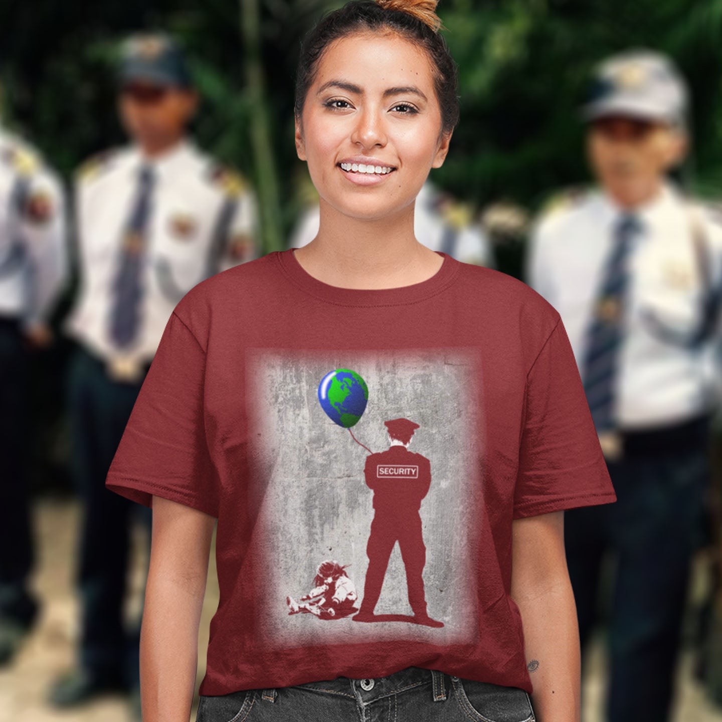 Is it possible we left the world in the wrong hands while being distracted ? Give it back to the children. Made from 100% organic ring-spun cotton, this unisex t-shirt is a total must-have. It's high-quality, super comfy, and best of all—eco-friendly.