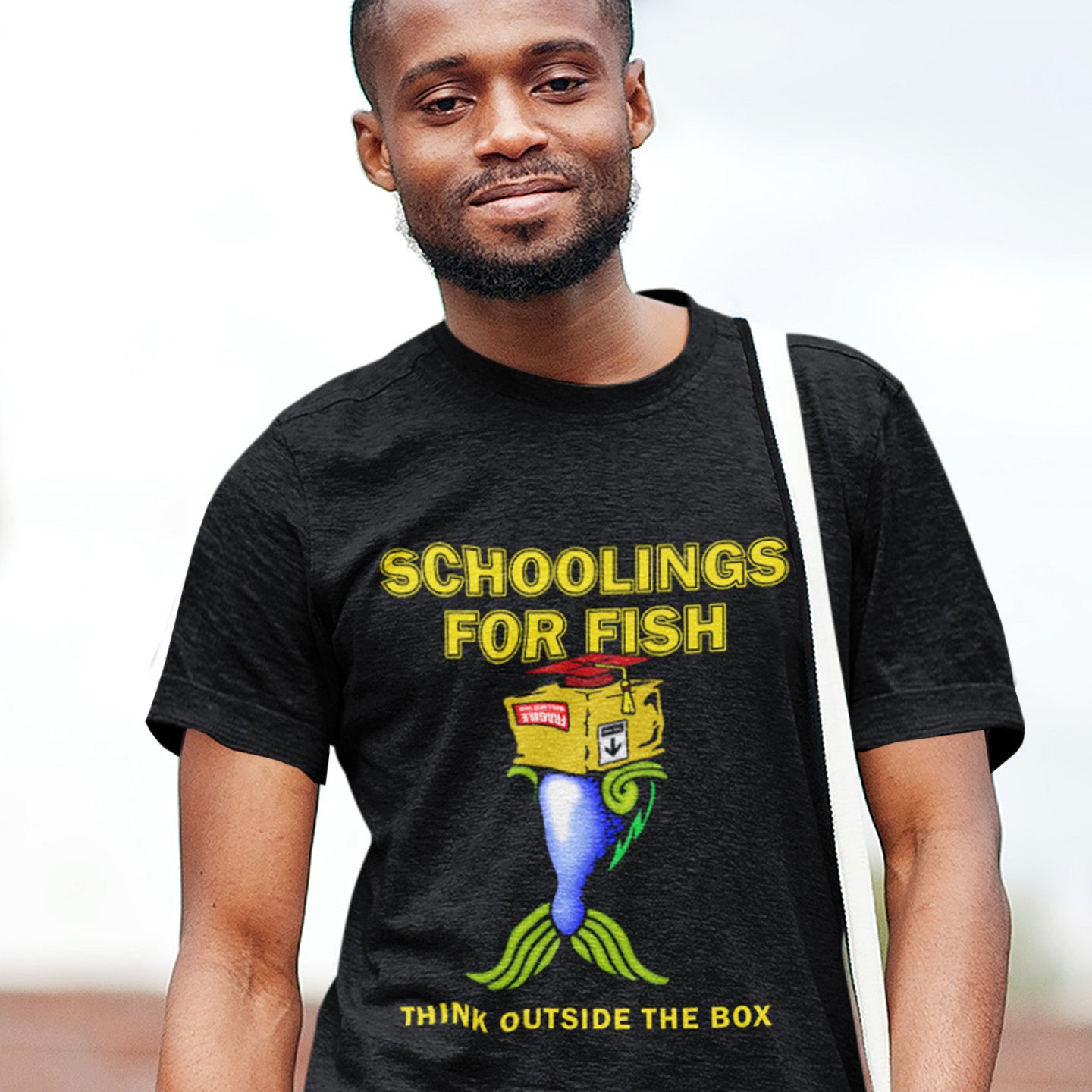 This design conveys a feeling that we are not being taught the full picture by our educational system. Made from 100% organic ring-spun cotton, this unisex t-shirt is a total must-have. It's high-quality, super comfy, and best of all—eco-friendly.