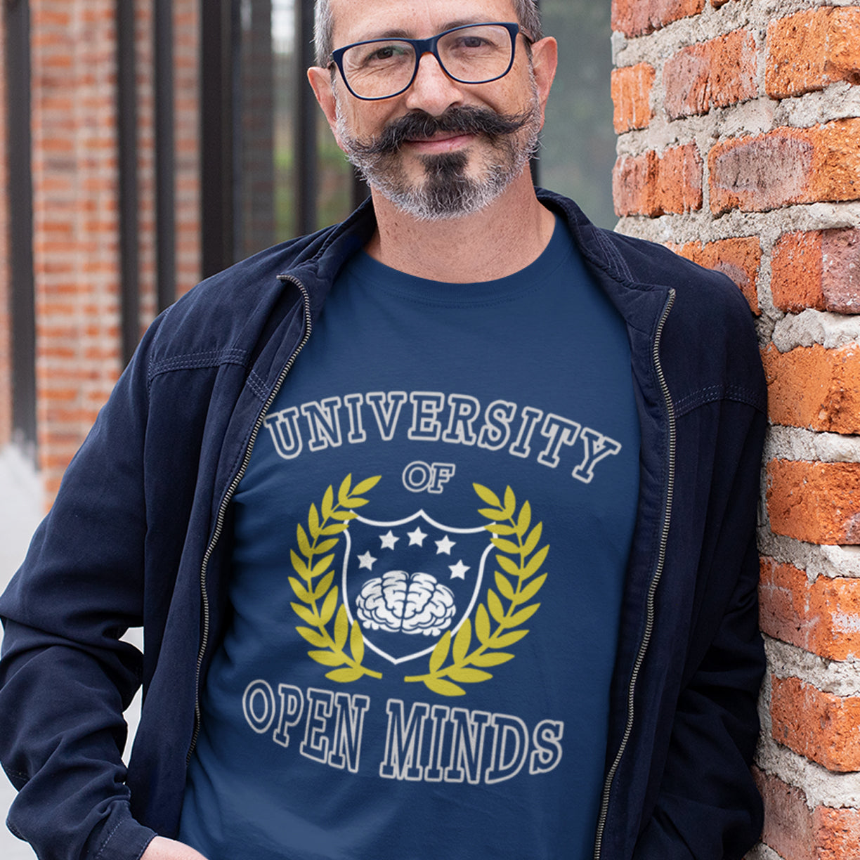 If you think outside the box then this University is for you. Only practical lessons and no student loan required. !Made from 100% organic ring-spun cotton, this unisex t-shirt is a total must-have. It's high-quality, super comfy, and best of all—eco-friendly.