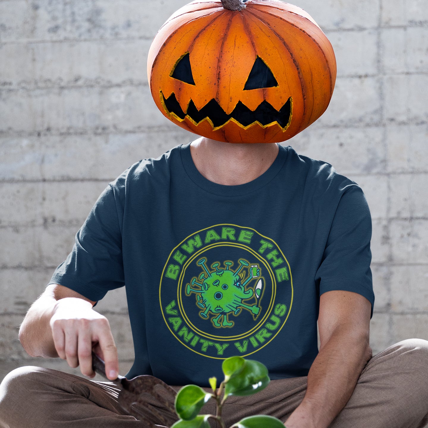 There are some nasty viruses out there and vanity is a bitch once it takes hold.. Made from 100% organic ring-spun cotton, this unisex t-shirt is a total must-have. It's high-quality, super comfy, and best of all—eco-friendly.