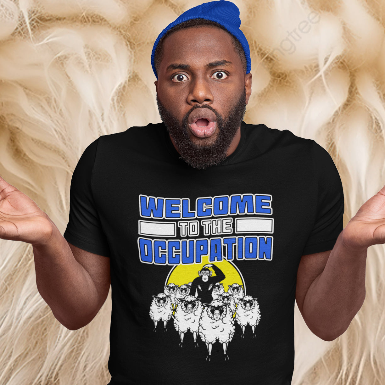 A design for anyone who is becoming concerned with the worrying amount of sheep around these days. Made from 100% organic ring-spun cotton, this unisex t-shirt is a total must-have. It's high-quality, super comfy, and best of all—eco-friendly.