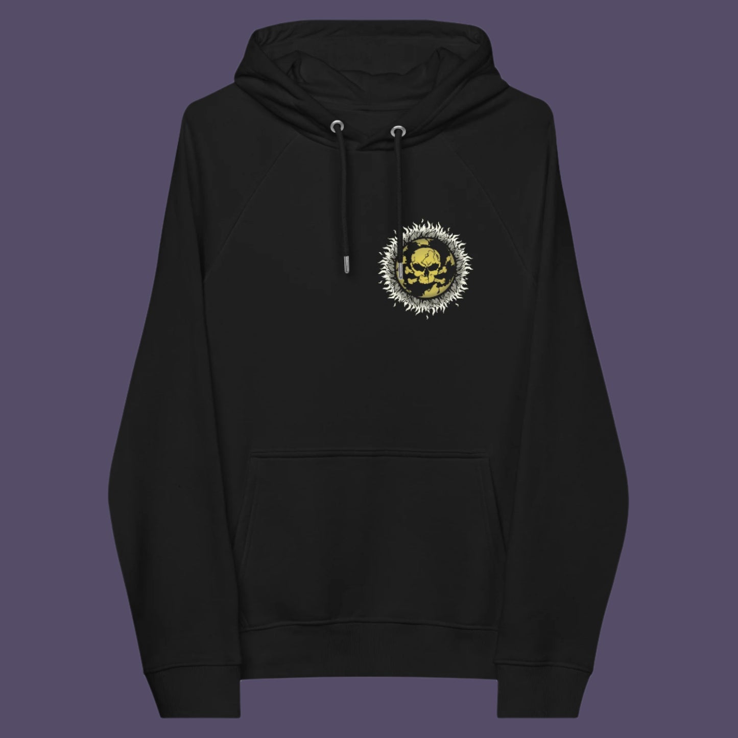 A design to keep climate issues at the forefront of peoples minds. Comfortable and practical. It's extra soft and has a convenient front pouch pocket. Made from 100% organic ring-spun cotton, this environmental awareness hoodie is unisex, high-quality, super comfy, and best of all, eco-friendly.