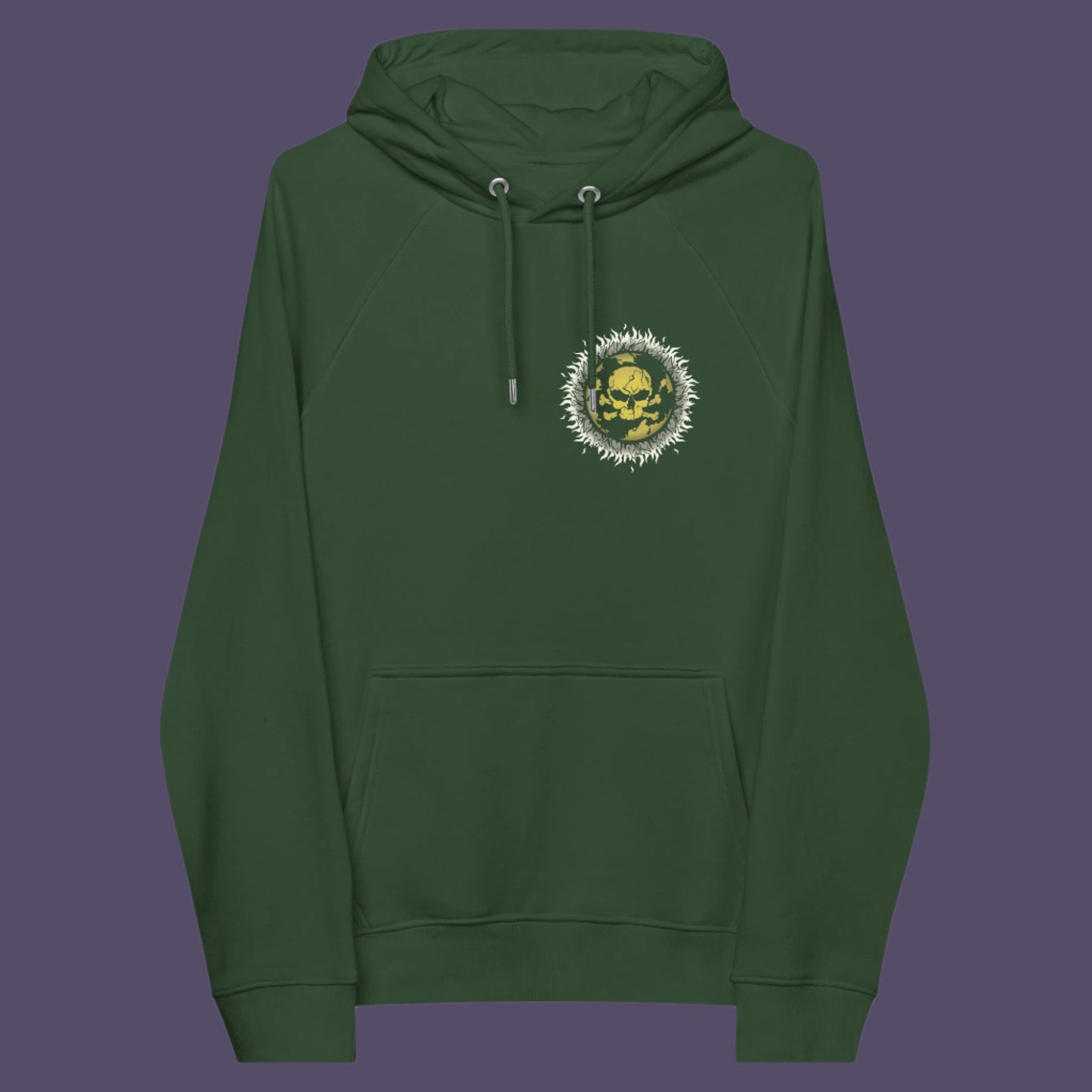 A design to keep climate issues at the forefront of peoples minds. Comfortable and practical. It's extra soft and has a convenient front pouch pocket. Made from 100% organic ring-spun cotton, this environmental awareness hoodie is unisex, high-quality, super comfy, and best of all, eco-friendly.