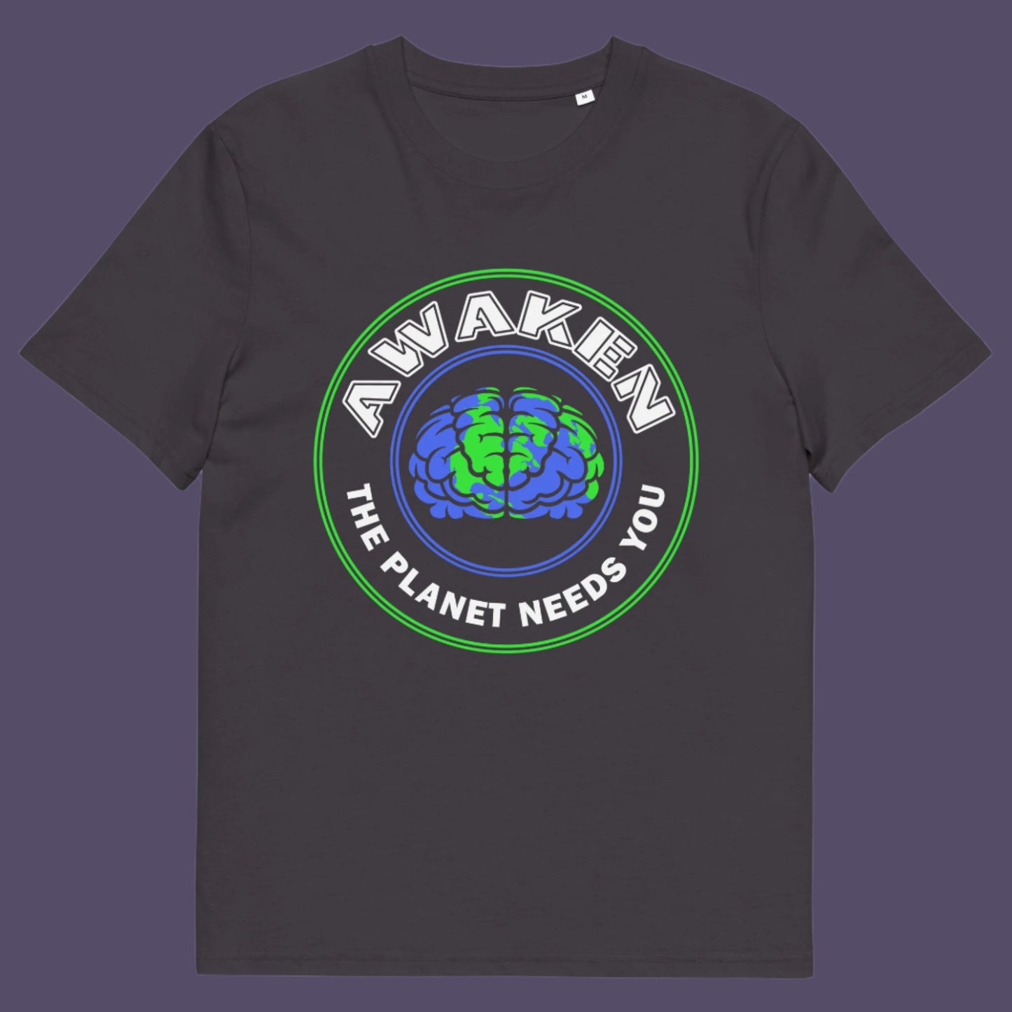 A design to highlight our need to think a way out of a global problems and stop relying on our ignorance to blank it out. Made from 100% organic ring-spun cotton, this environmental concern t-shirt is unisex, high-quality, super comfy, and best of all, eco-friendly.