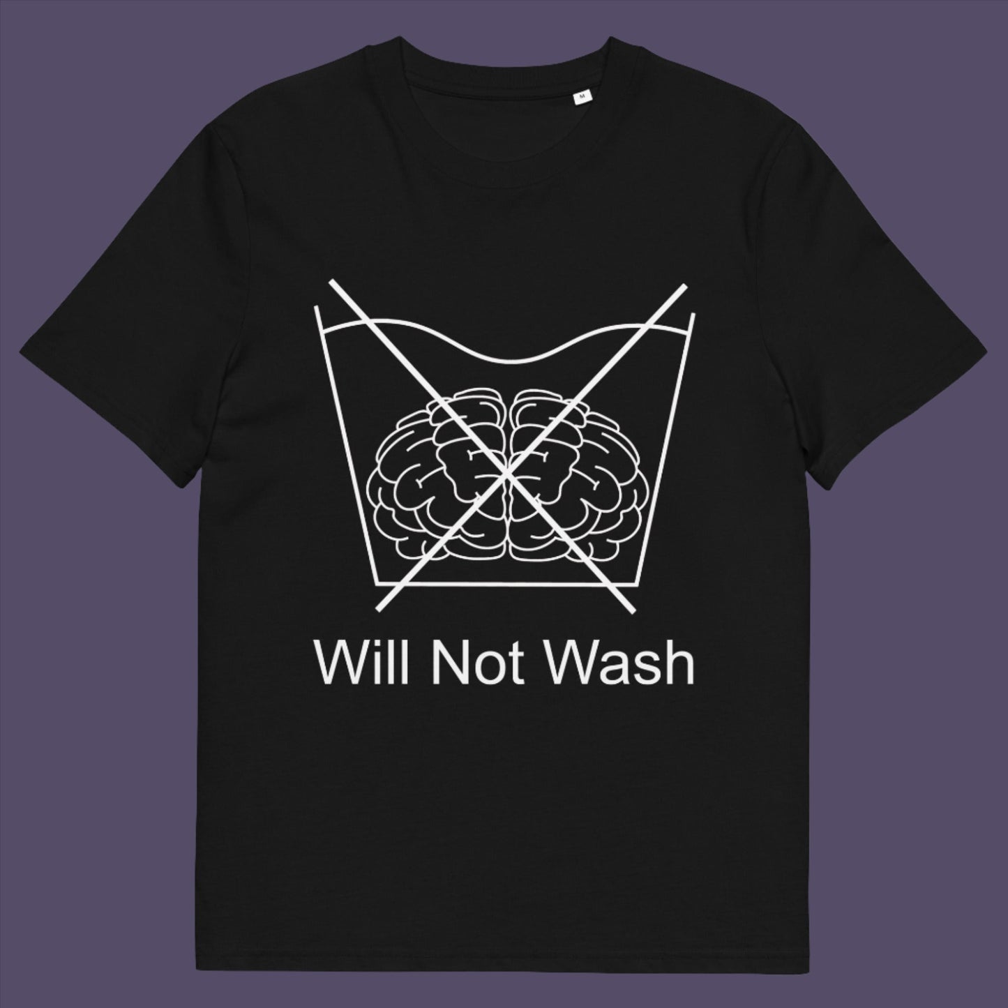 This design is for you if you are not easily brain washed and don't believe everything you hear, ..... or you just have a dirty mind. Made from 100% organic ring-spun cotton, this unisex t-shirt is a total must-have. It's high-quality, super comfy, and best of all—eco-friendly.