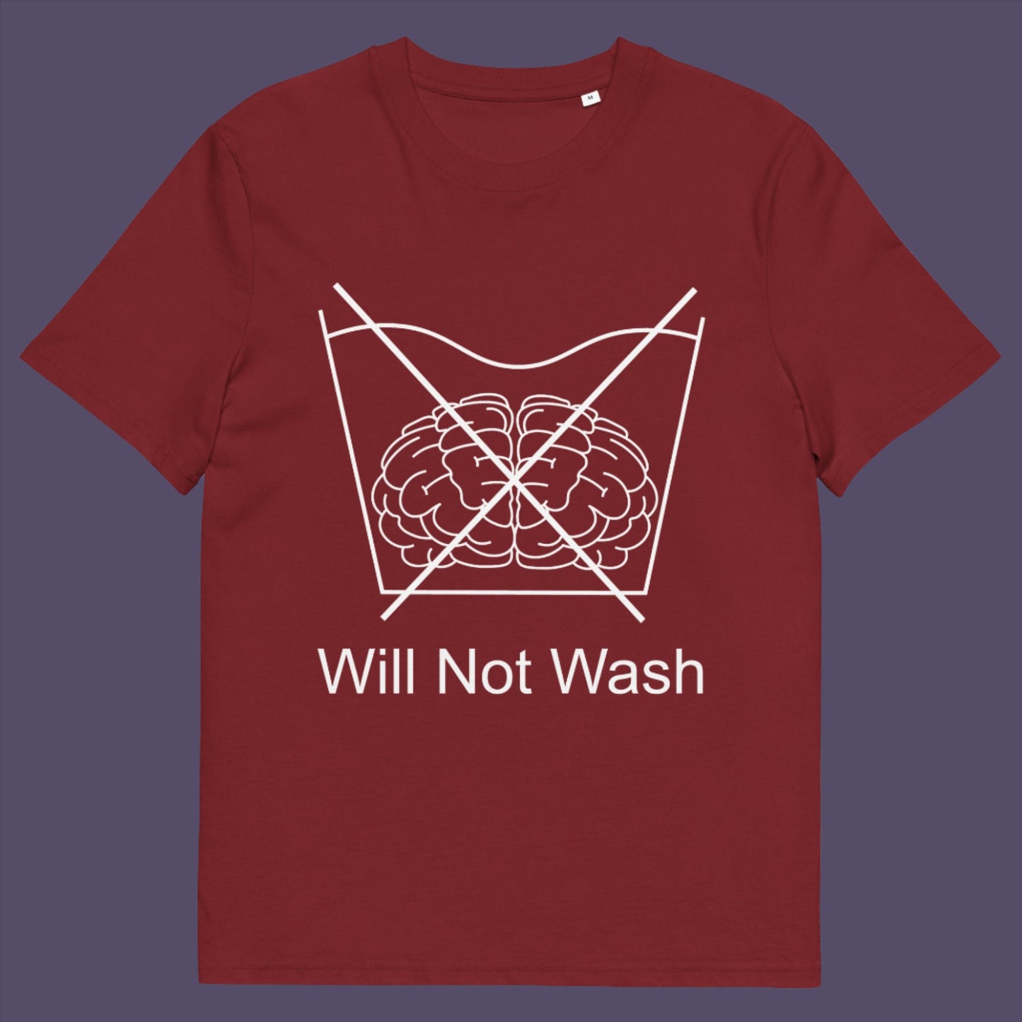 This design is for you if you are not easily brain washed and don't believe everything you hear, ..... or you just have a dirty mind. Made from 100% organic ring-spun cotton, this unisex t-shirt is a total must-have. It's high-quality, super comfy, and best of all—eco-friendly.