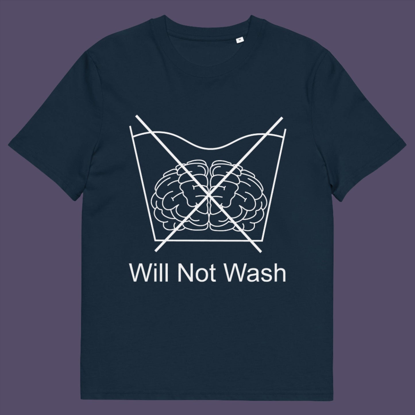 This design is for you if you are not easily brain washed and don't believe everything you hear, ..... or you just have a dirty mind. Made from 100% organic ring-spun cotton, this unisex t-shirt is a total must-have. It's high-quality, super comfy, and best of all—eco-friendly.