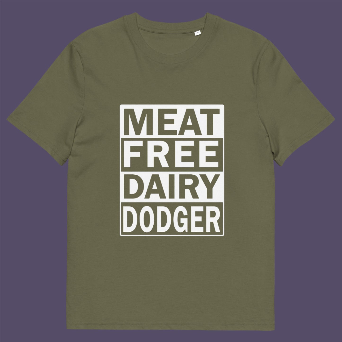 Never mind 'Plant based' as a new label for vegan . This is straight of the streets of East London.. Made from 100% organic ring-spun cotton, this unisex t-shirt is a total must-have. It's high-quality, super comfy, and best of all—eco-friendly.