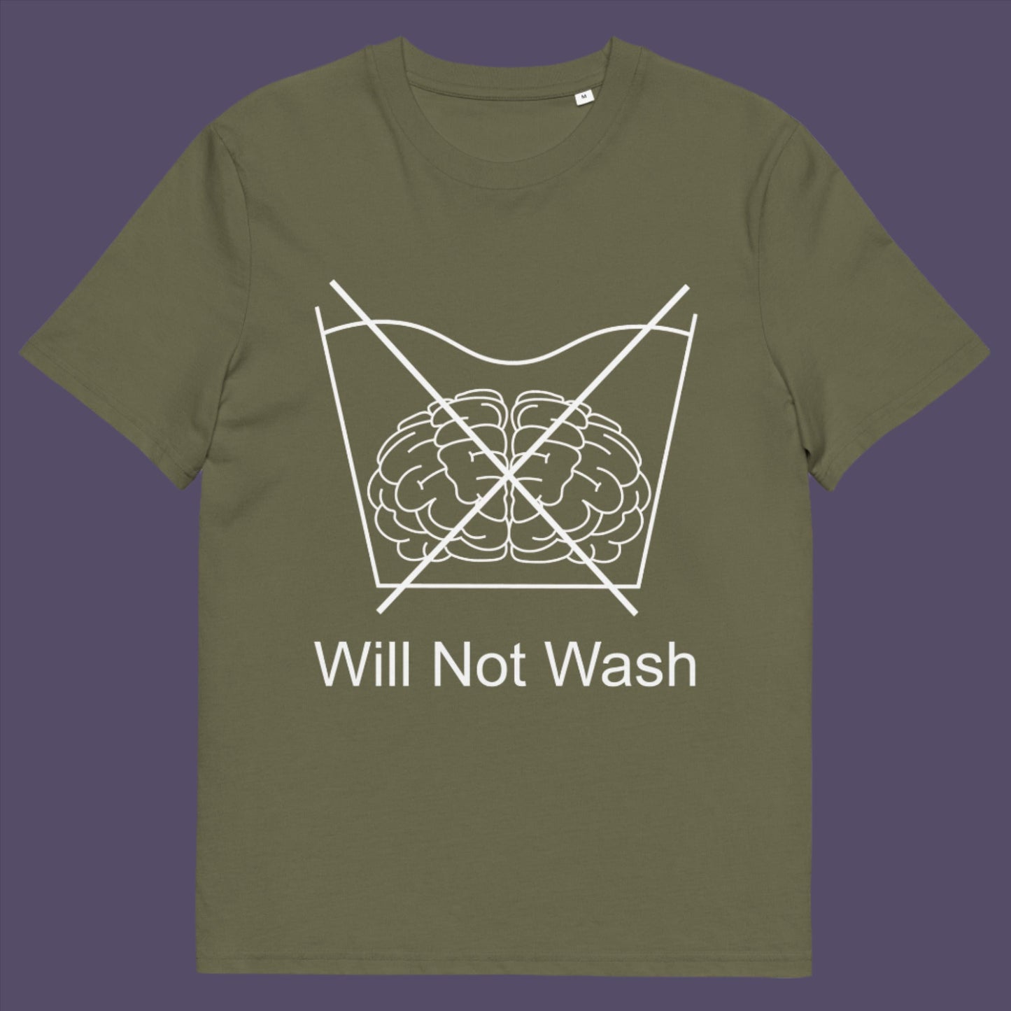 This design is for you if you are not easily brain washed and don't believe everything you hear, ..... or you just have a dirty mind. Made from 100% organic ring-spun cotton, this unisex t-shirt is a total must-have. It's high-quality, super comfy, and best of all—eco-friendly.