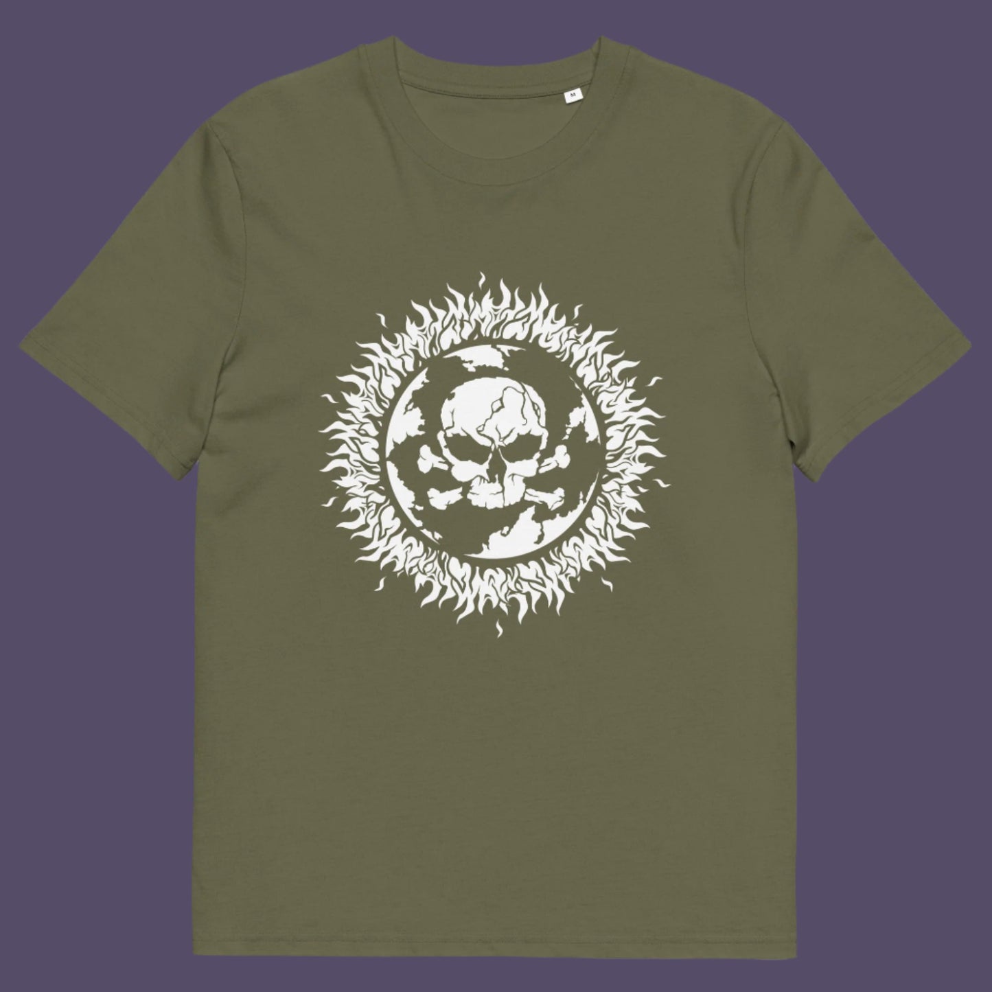 A design to keep climate issues at the forefront of peoples minds. Made from 100% organic ring-spun cotton, this unisex t-shirt is a total must-have. It's high-quality, super comfy, and best of all—eco-friendly.