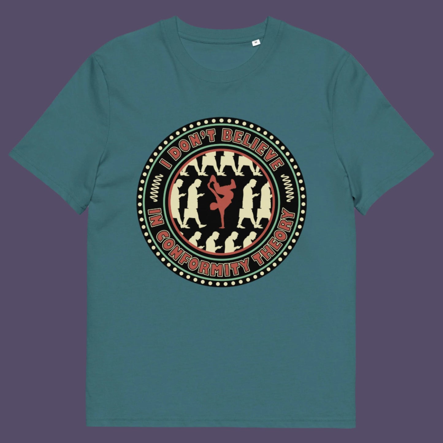 There is a thinking that some people do what they are told without question and wait to be given their opinion. This design is for the other people out there. Made from 100% organic ring-spun cotton, this unisex t-shirt is a total must-have. It's high-quality, super comfy, and best of all—eco-friendly.