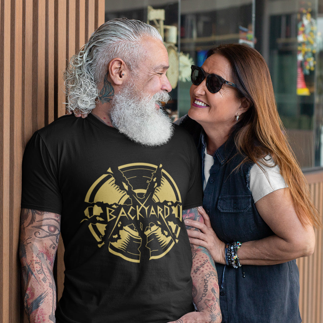 Backyard , unisex organic cotton t-shirt