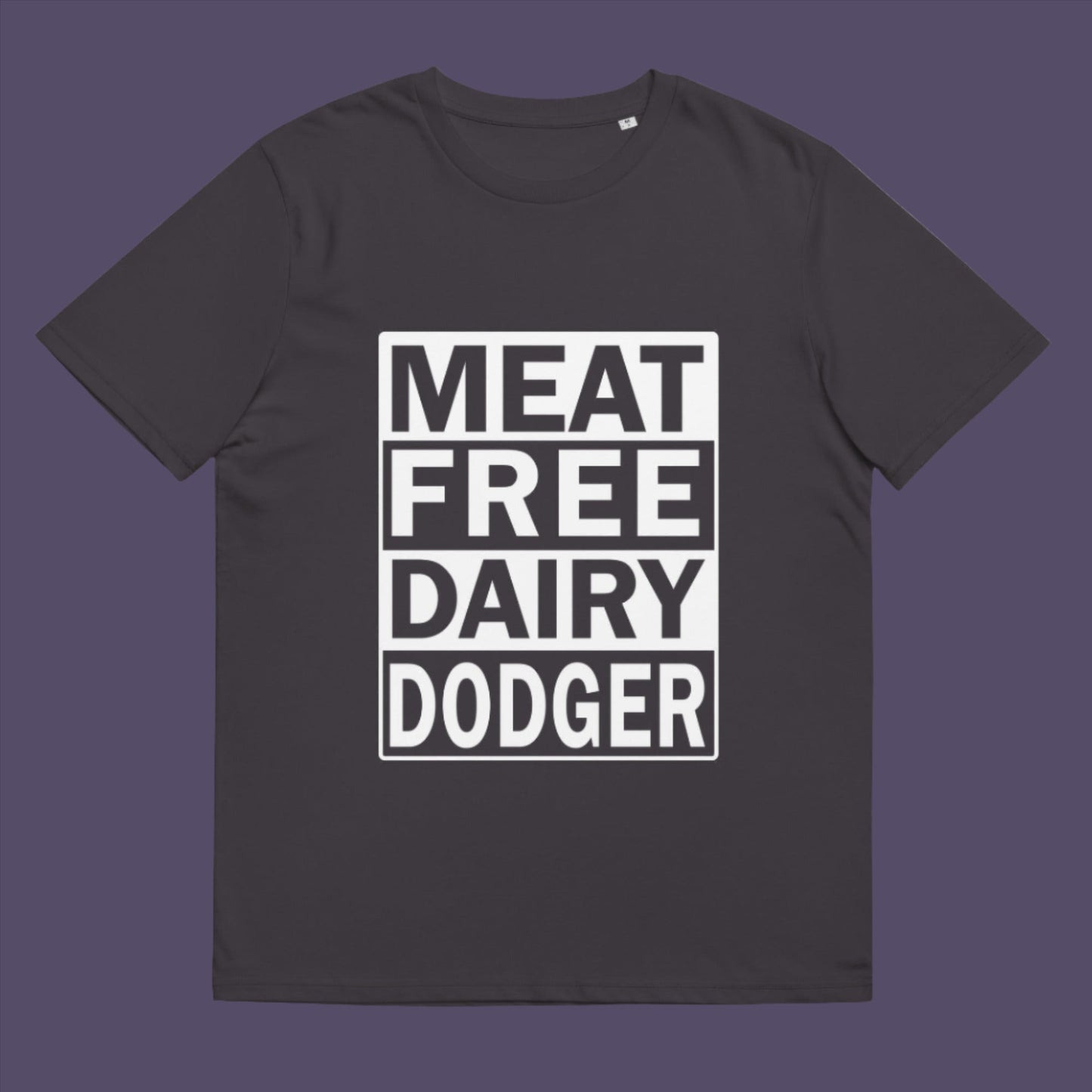Never mind 'Plant based' as a new label for vegan . This is straight of the streets of East London.. Made from 100% organic ring-spun cotton, this unisex t-shirt is a total must-have. It's high-quality, super comfy, and best of all—eco-friendly.