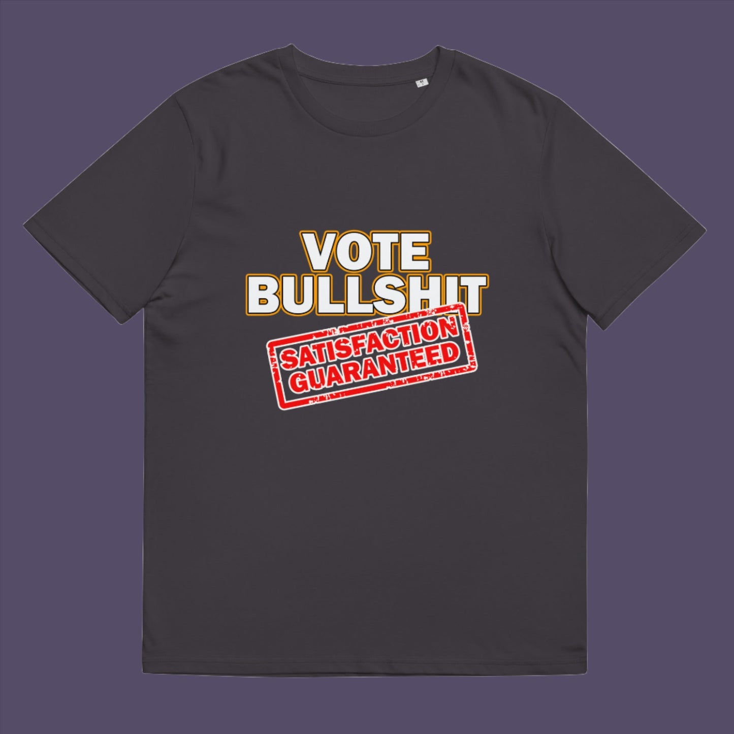 This design is for you if you have lost all faith in politics. It seems no matter what you vote for you definitely get bullshit. Made from 100% organic ring-spun cotton, this unisex t-shirt is a total must-have. It's high-quality, super comfy, and best of all—eco-friendly.