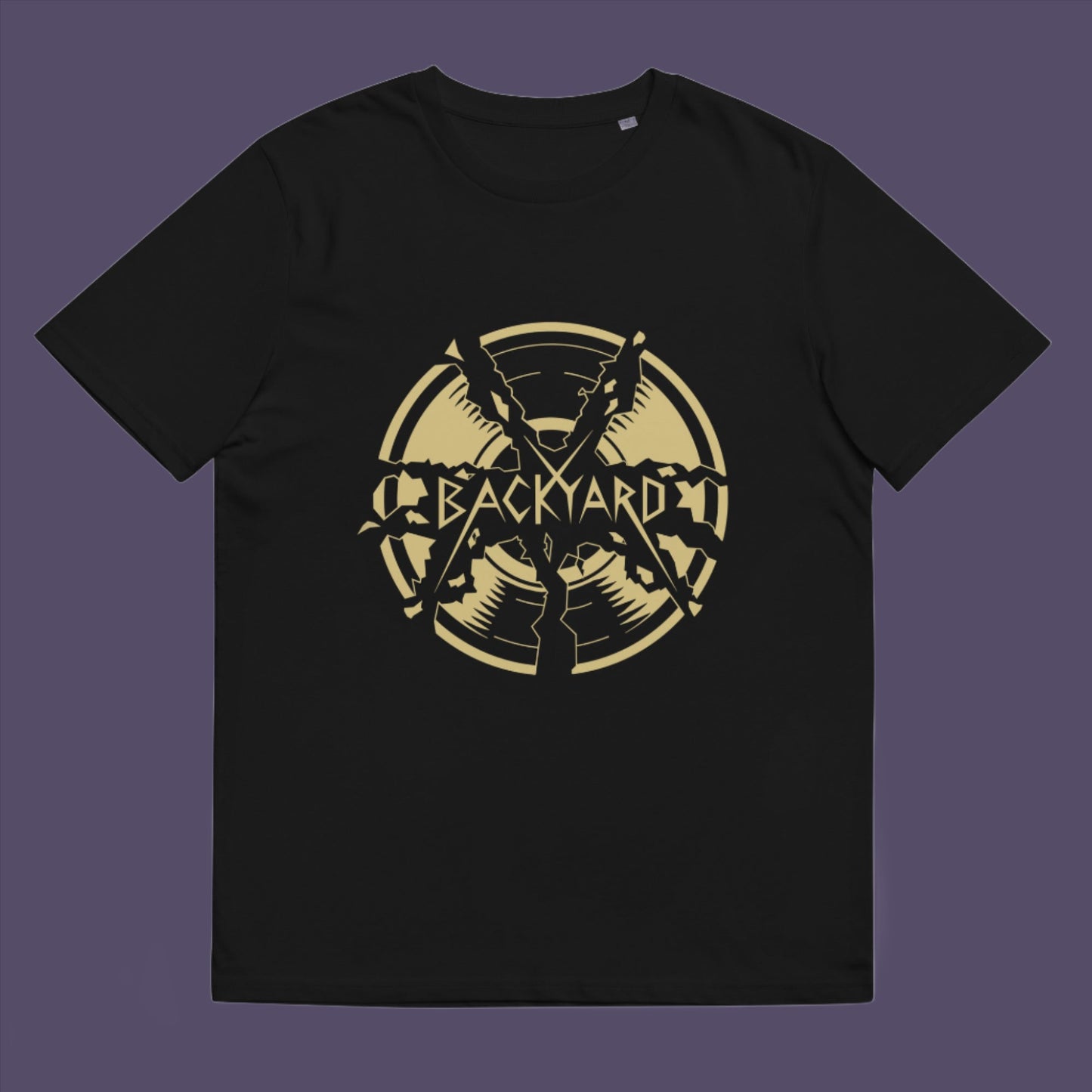 Backyard , unisex organic cotton t-shirt