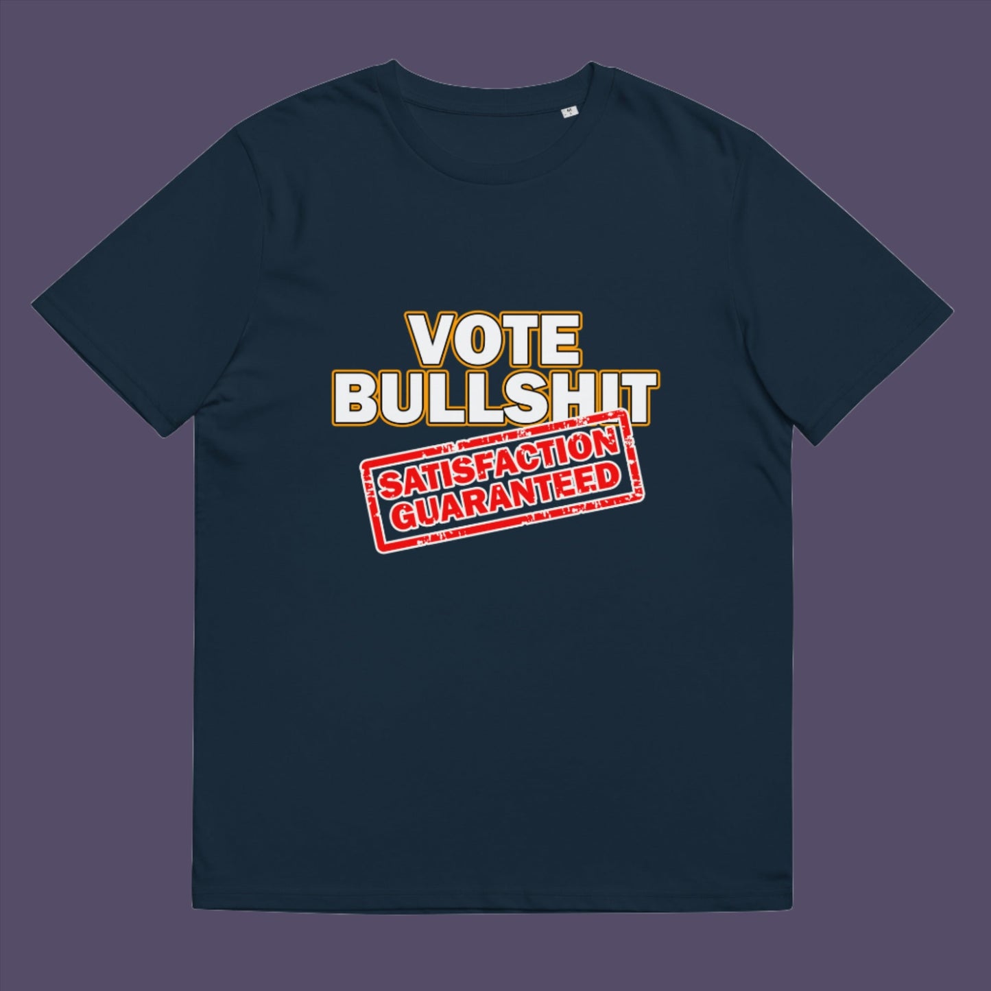 This design is for you if you have lost all faith in politics. It seems no matter what you vote for you definitely get bullshit. Made from 100% organic ring-spun cotton, this unisex t-shirt is a total must-have. It's high-quality, super comfy, and best of all—eco-friendly.