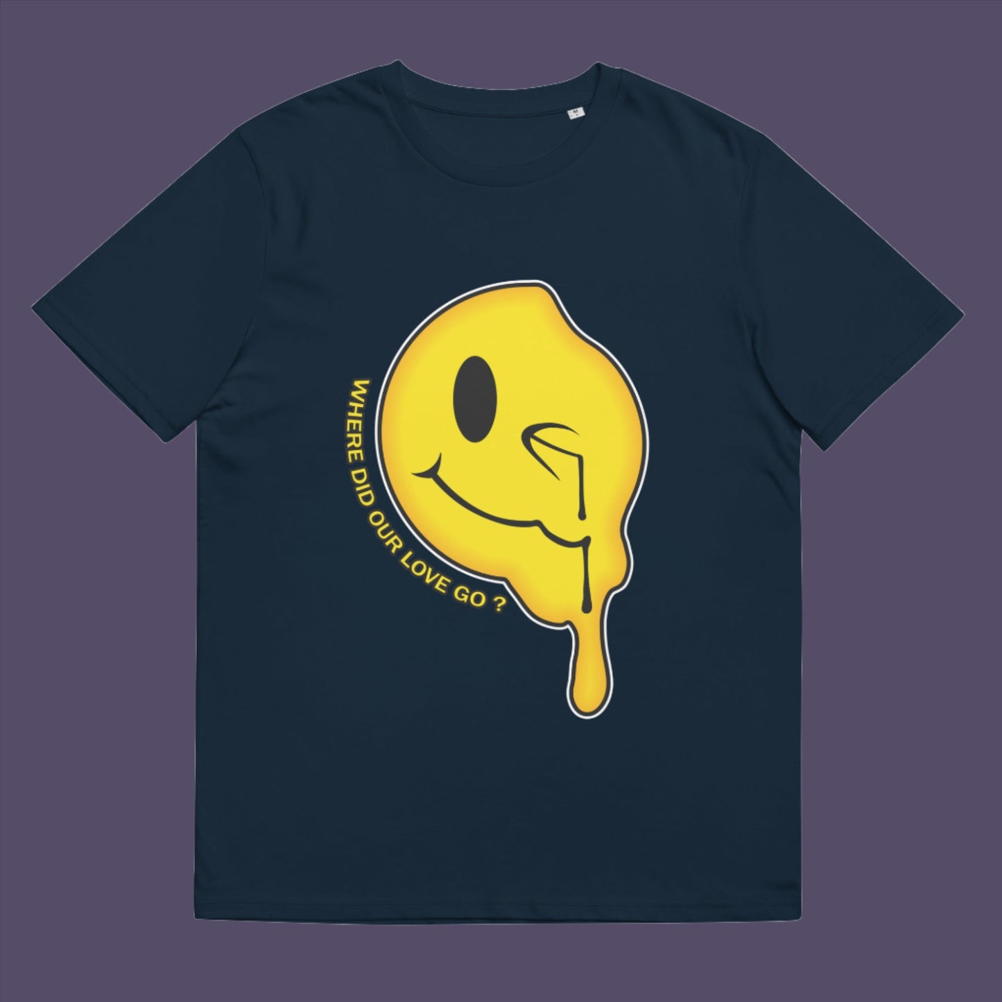 This design is a tribute to the 90's house music and the love that was felt around the scene. Made from 100% organic ring-spun cotton, this unisex t-shirt is a total must-have. It's high-quality, super comfy, and best of all—eco-friendly.