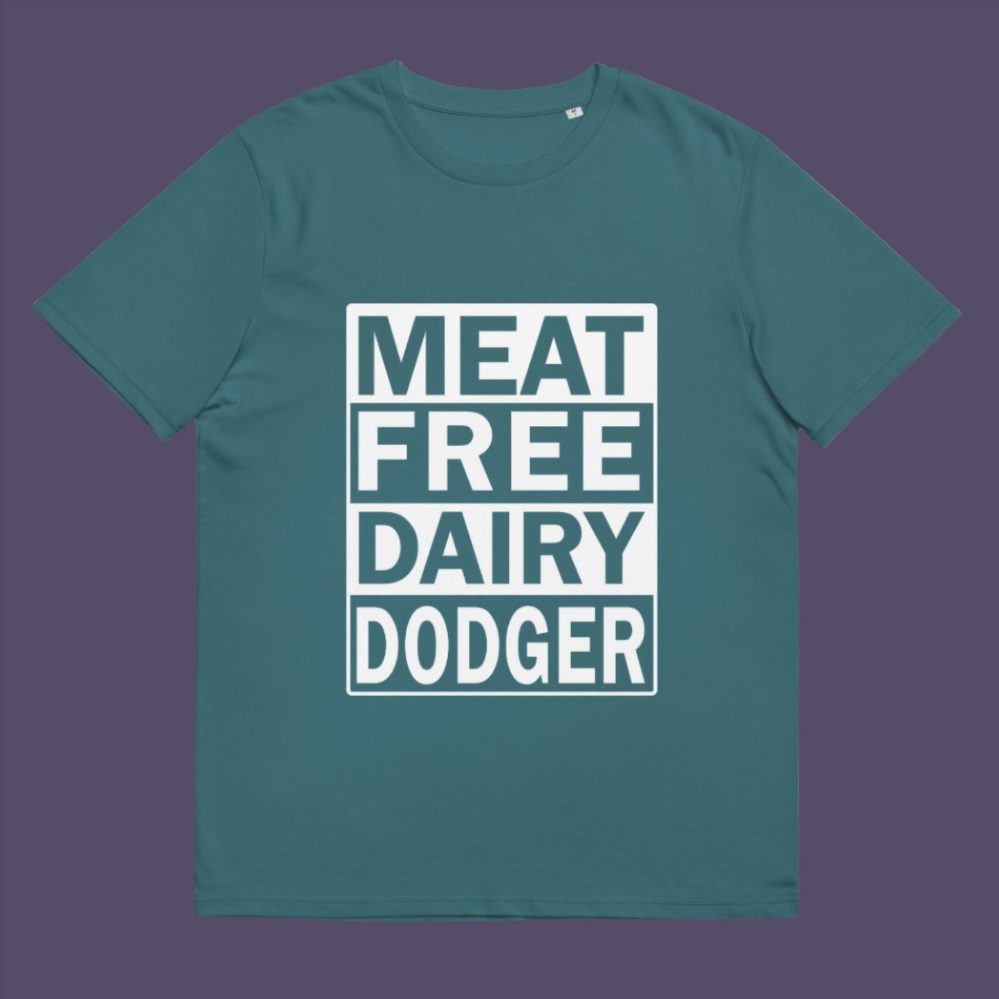 Never mind 'Plant based' as a new label for vegan . This is straight of the streets of East London.. Made from 100% organic ring-spun cotton, this unisex t-shirt is a total must-have. It's high-quality, super comfy, and best of all—eco-friendly.