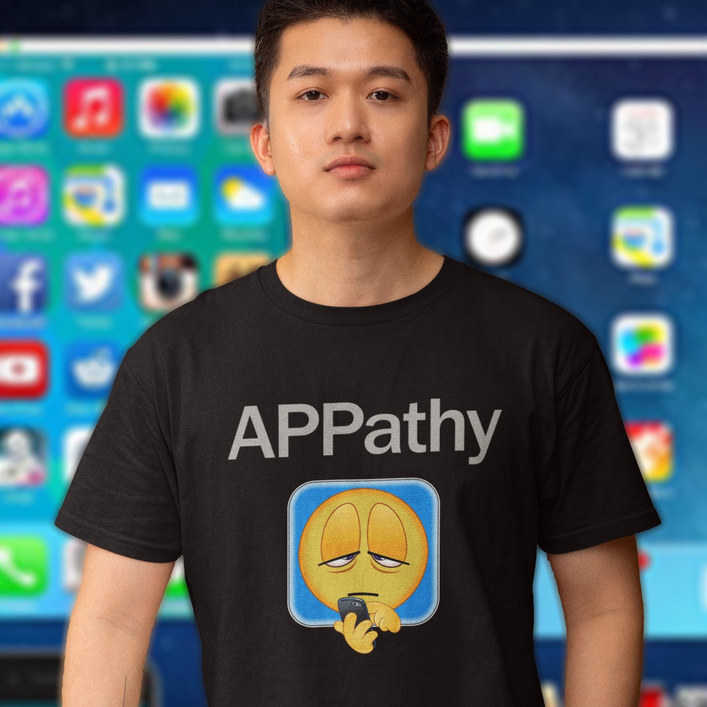 APPathy, t-shirt unisexe en coton bio