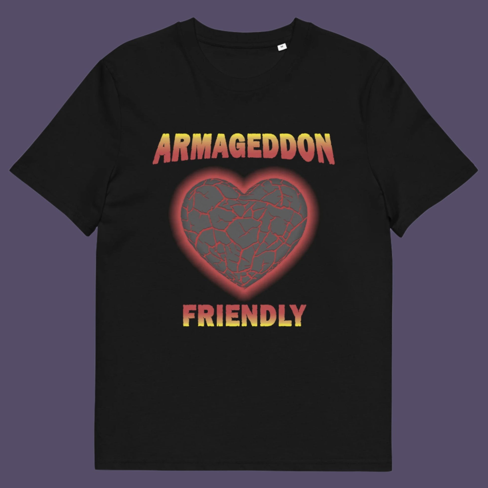 Black t-shirt. A non conformist t shirt design for the pessimist among us. If you find yourself losing faith in humankind, and feel your heart turning to stone, get it out of your system with this alternative counterculture design. Great for anyone who thinks outside the box. Made from 100% organic ring-spun cotton, this social awareness t shirt is unisex, high-quality, super comfy, and best of all, eco-friendly.