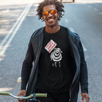 Bad Sheep, unisex, eco-friendly, non conformist t shirt