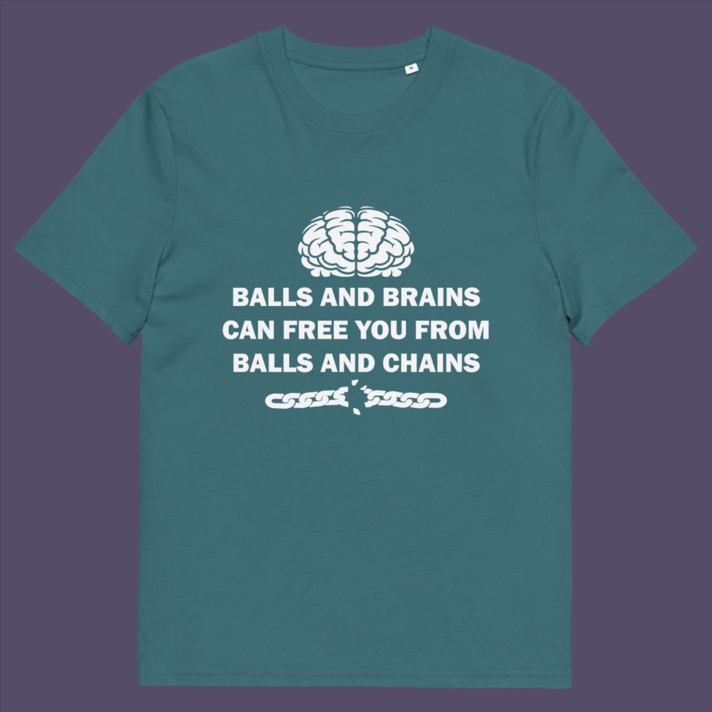 Stargazer t-shirt. A civil liberties t shirt limerick to remind you of what it takes to free yourself, metaphorically speaking. Made from 100% organic ring-spun cotton, this self worth t shirt is unisex, high-quality, super comfy, and best of all, eco-friendly.