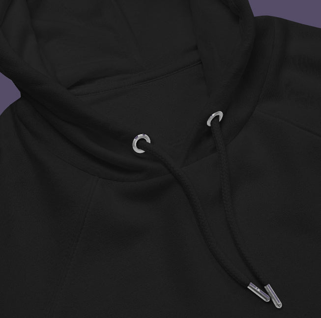 • Outside: 100% organic cotton • Charcoal melange is 60% cotton, 40% recycled polyester • Inside for all colours: 80% organic cotton, 20% recycled polyester • Brushed lining • Regular fit • Raglan sleeves • Ribbed cuffs and hem • Drawstrings with metal eyelets and stoppers • Jersey-lined hood • Blank product sourced from Bangladesh