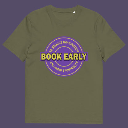 A sarcastic take on the possible unseen negative effects of fool proof living and how too much efficiency can kill the essence of life. Made from 100% organic ring-spun cotton, this unisex t-shirt is a total must-have. It's high-quality, super comfy, and best of all—eco-friendly.