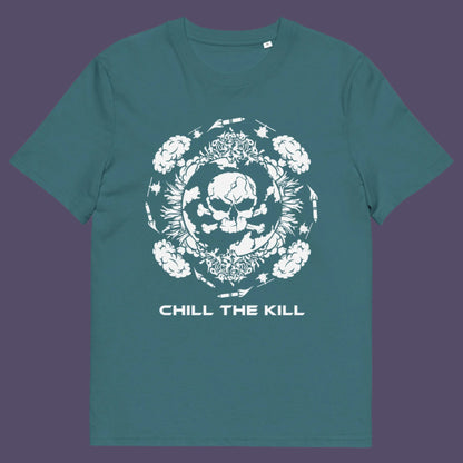 Stargazer t-shirt. An original save the planet t-shirt. A unique creation in a series of designs about environmental issues and climate concern. This one highlighting the amount of death and destruction we create as a species. Express your counterculture alternative view and encourage social awareness. Made from 100% organic ring-spun cotton, this political t-shirt is unisex, high-quality, super comfy, and best of all, eco-friendly.