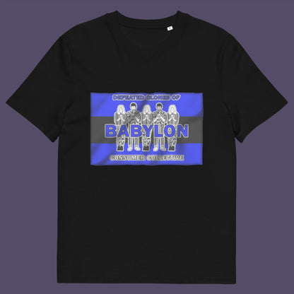 Black t-shirt. This non conformist t shirt is for people with more than a pessimistic view of society and what we have become. This unique design has a Rastafarian hint as it suggests we fill our world with unnecessary distractions, ignoring more important issues. Made from 100% organic ring-spun cotton, this anti consumerism t shirt is unisex, high-quality, super comfy, and best of all, eco-friendly.