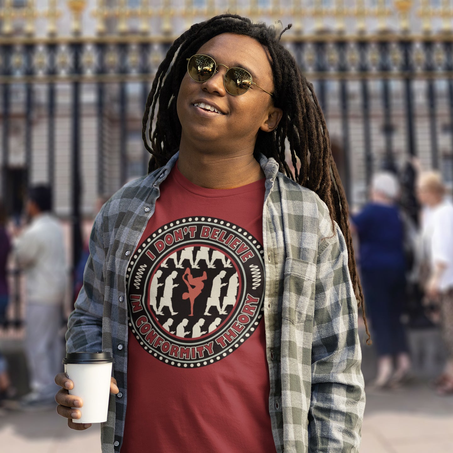 There is a thinking that some people do what they are told without question and wait to be given their opinion. This design is for the other people out there. Made from 100% organic ring-spun cotton, this unisex t-shirt is a total must-have. It's high-quality, super comfy, and best of all—eco-friendly. 