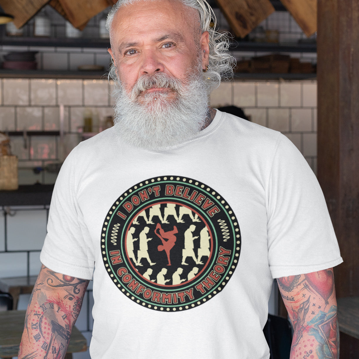 There is a thinking that some people do what they are told without question and wait to be given their opinion. This design is for the other people out there. Made from 100% organic ring-spun cotton, this unisex t-shirt is a total must-have. It's high-quality, super comfy, and best of all—eco-friendly. 