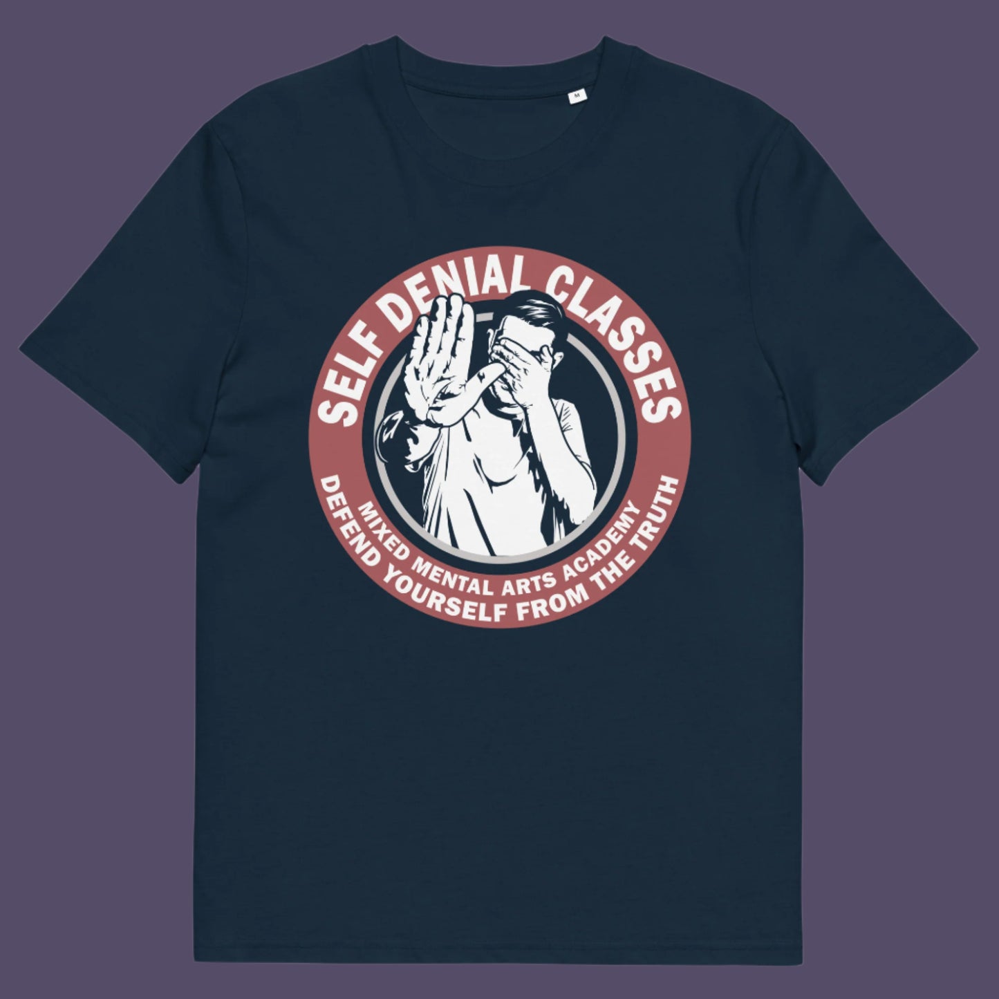 As the streets become safer lets defend ourselves against a more pressing threat. Made from 100% organic ring-spun cotton, this dark and satirical t-shirt is a total must-have. It's high-quality, super comfy, and best of all—eco-friendly.