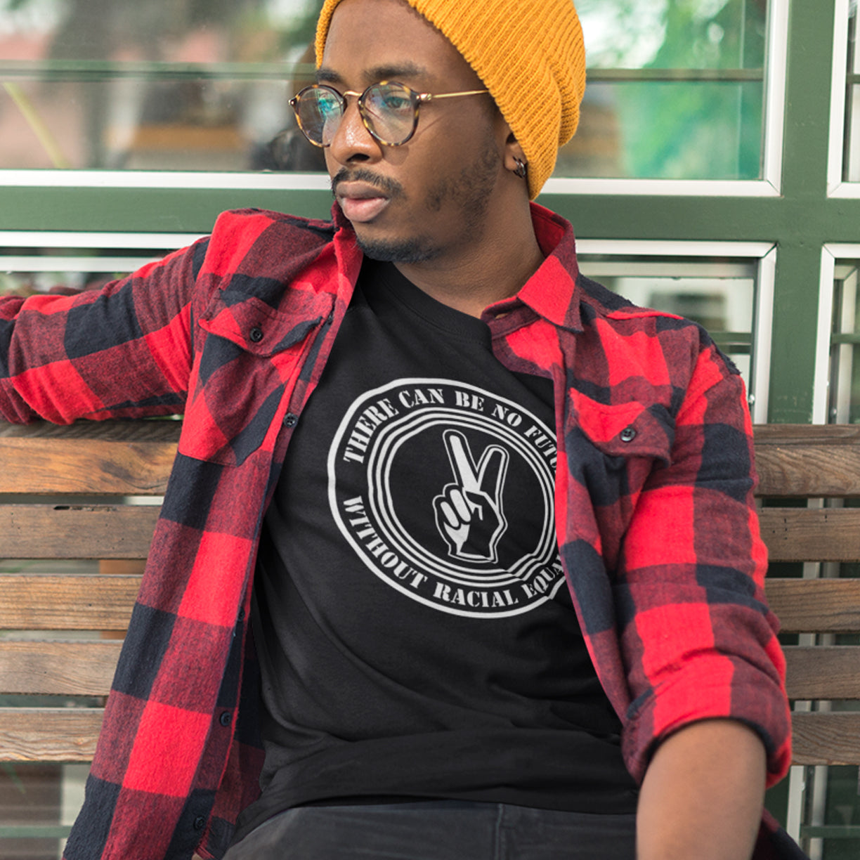 There can be no future without racial equality. Made from 100% organic ring-spun cotton, this unisex t-shirt is a total must-have. It's high-quality, super comfy, and best of all—eco-friendly. 
