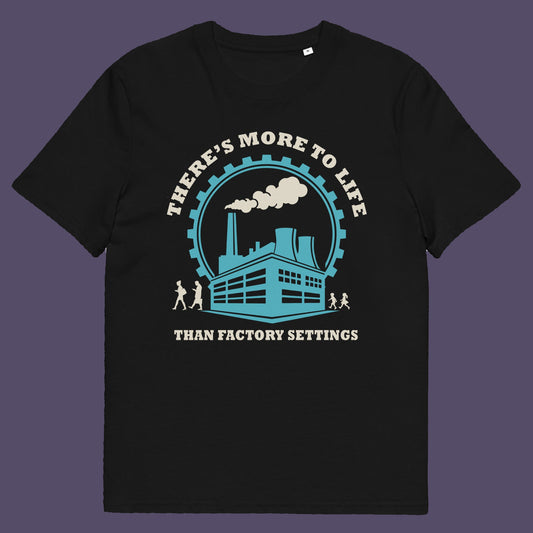 Black t-shirt. This self confidence t shirt promotes thinking outside the box. When schooling ends, education truly begins. Don't settle for state approved enlightenment, there's a whole world out there !! This design carries a message of personal growth and independent thinking. Only the dead stop learning. Made from 100% organic ring-spun cotton, this self worth t shirt is unisex, high quality, super comfy, and best of all, eco-friendly.
