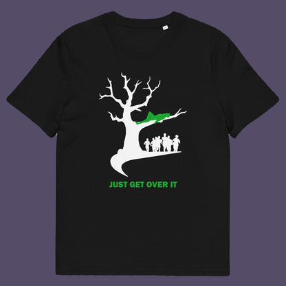 Black t-shirt. This sarcastic slogan t shirt design is for everyone who doesn't need a motivational one liner to find their pace of life. Ideal for the laid back independent thinking individual. Made from 100% organic ring-spun cotton, this urban art t-shirt is unisex, high-quality, super comfy, and best of all, eco-friendly.