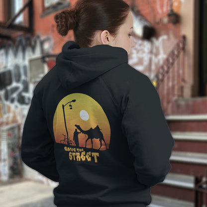Save The Street, unisex, eco-friendly, street art hoodie