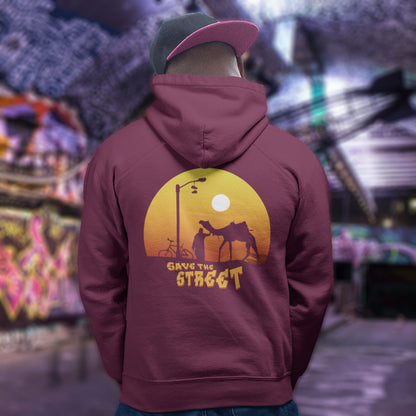 Save The Street, unisex, eco-friendly, street art hoodie