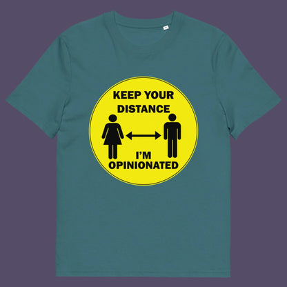 Stargazer t-shirt. This opinionated t shirt design is a warning to people who speak before they think. It's best to warn them before they try to treat you like a clone. Made from 100% organic ring-spun cotton, this urban art t shirt is unisex, high-quality, super comfy, and best of all, eco-friendly.