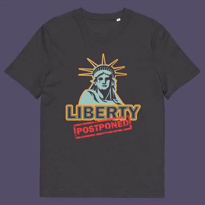 Anthracite t-shirt. A civil rights t shirt design based on the ever increasing paranoia and national security that continually supresses peoples civil liberties. Made from 100% organic ring-spun cotton, this human rights t shirt is unisex, high-quality, super comfy, and best of all, eco-friendly.