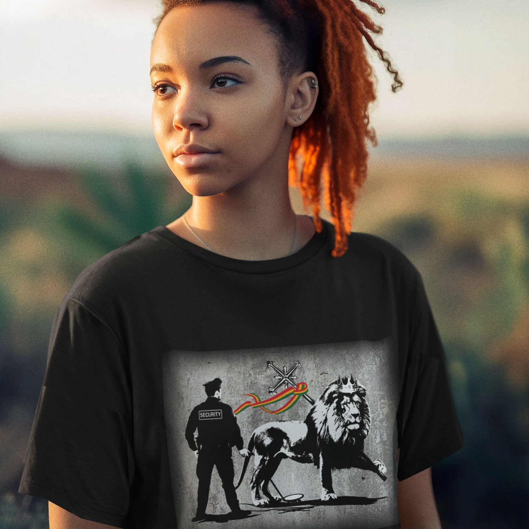 The Lion of Judah entering Babylon will still be subject to security checks. Made from 100% organic ring-spun cotton, this unisex t-shirt is a total must-have. It's high-quality, super comfy, and best of all—eco-friendly.