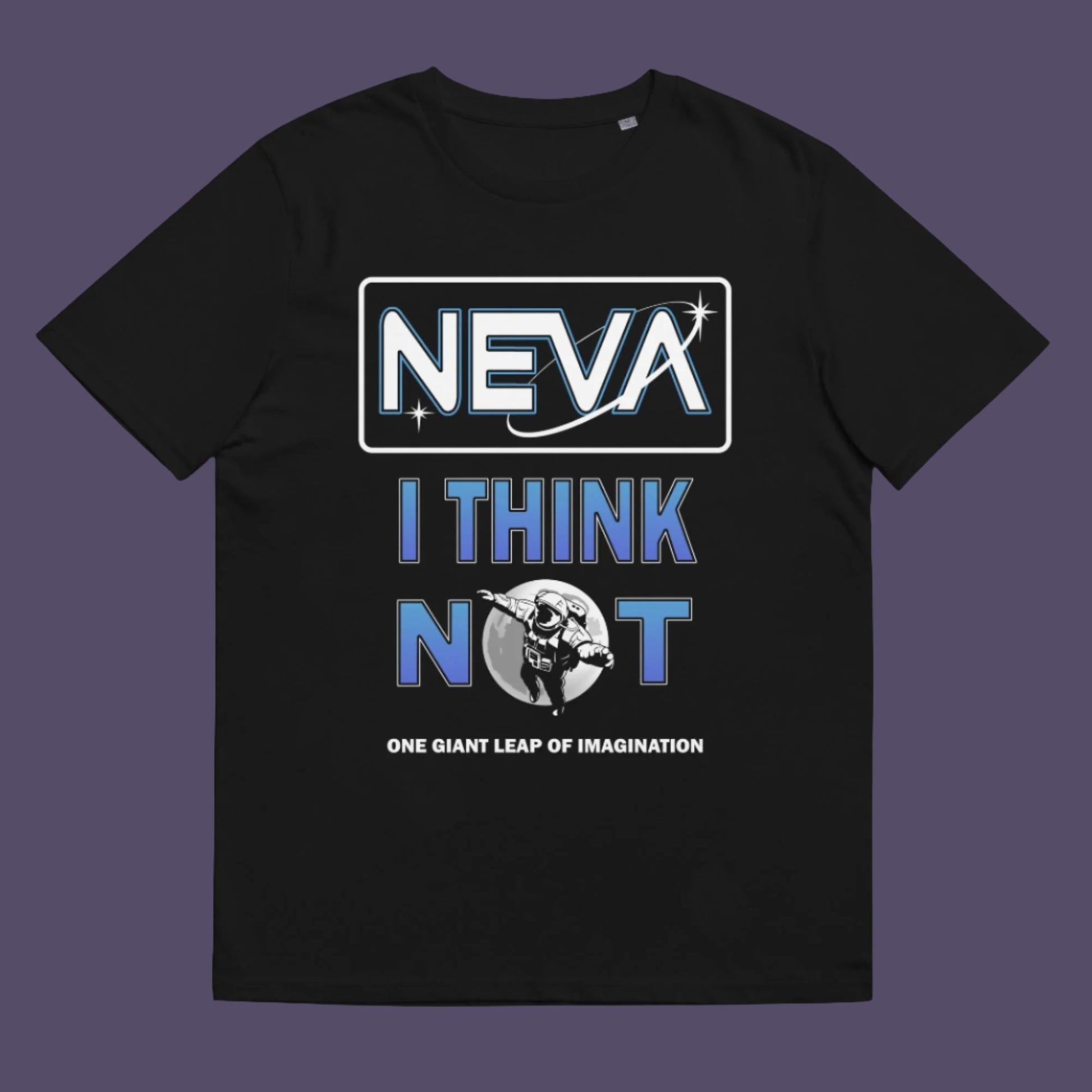 Black t-shirt. A conspiracy theory t-shirt design for all you die hard moon landing sceptics out there. Made from 100% organic ring-spun cotton, this witty conspiracy theory t-shirt is unisex, high-quality, super comfy, and best of all, eco-friendly.