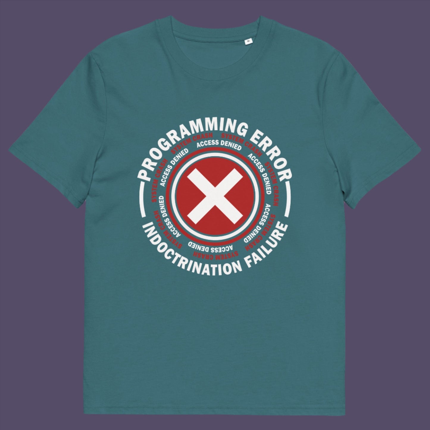 Stargazer t-shirt. A true conspiracy theory t-shirt. If you don't think from the same hive mind as those around you and you missed out on some media brainwashing you'll love this sarcastic and satirical view of indoctrination and human programming. Made from 100% organic ring-spun cotton, this satirical conspiracy theory t-shirt is unisex, high-quality, super comfy, and best of all, eco-friendly.