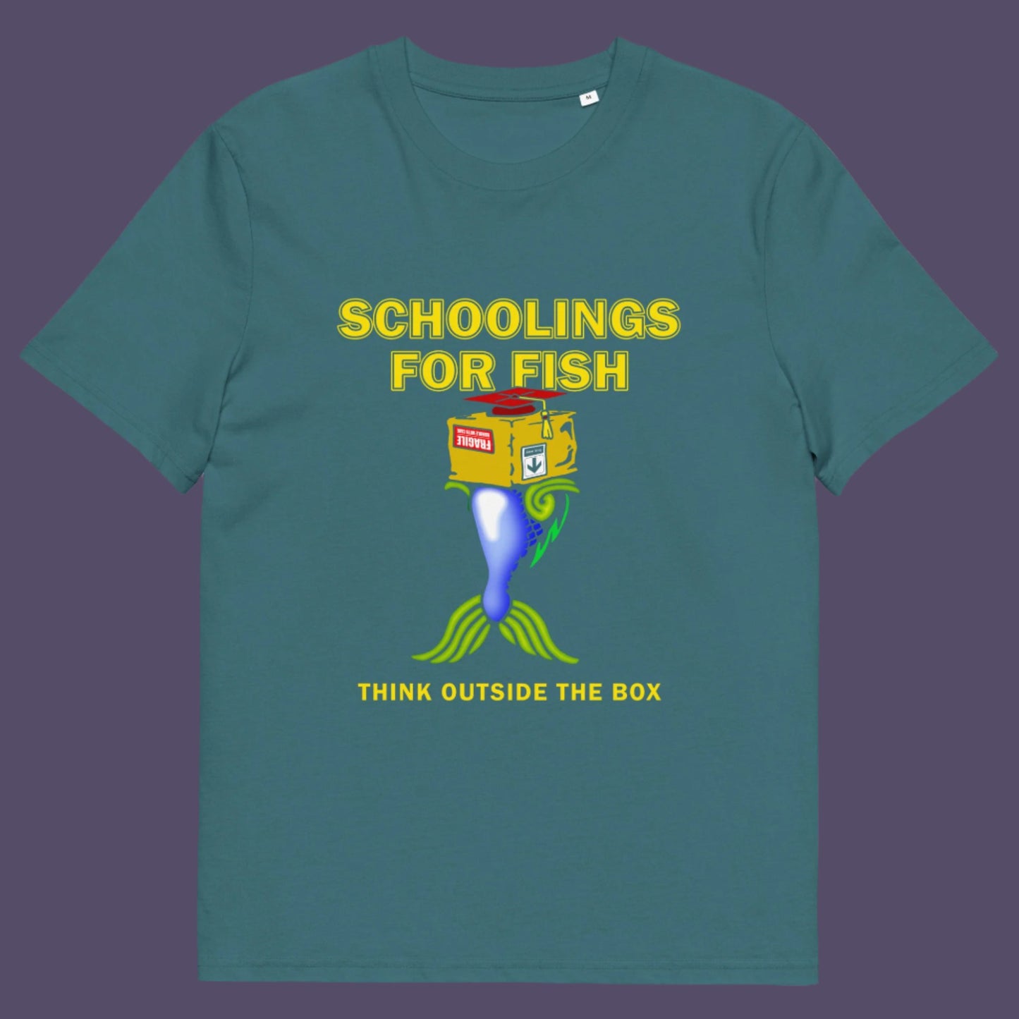 Stargazer t-shirt. This alternative educational t-shirt design conveys a feeling that we are not quite being taught the full picture by our educational system. Great choice for any disgruntled student. Made from 100% organic ring-spun cotton, this witty counterculture t-shirt is unisex, high-quality, super comfy, and best of all, eco-friendly.