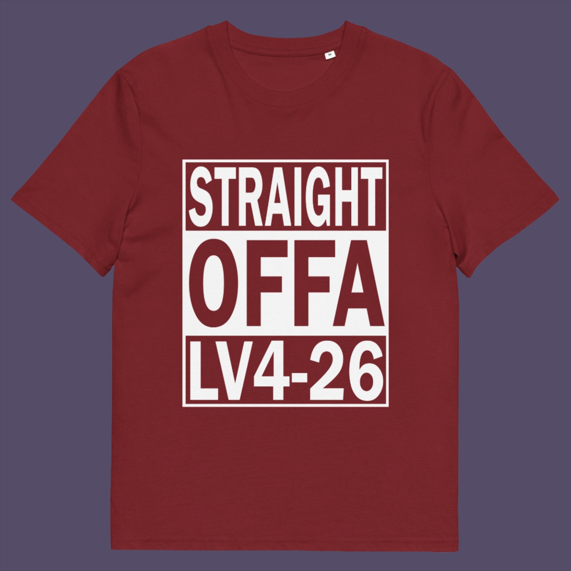 Burgundy t-shirt. This funny alien t shirt is subtle and loud at the same time. A design for fans of N.W.A and Alien movie lovers. Made from 100% organic ring-spun cotton, this cool sci fi t shirt is unisex, high quality, super comfy, and best of all, eco-friendly.
